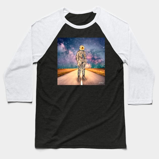 Spaceman Baseball T-Shirt by lucamendieta